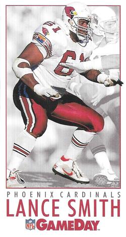 1992 GameDay #457 Lance Smith Front