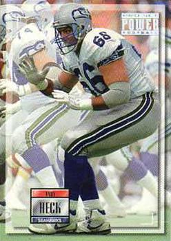 1993 Pro Set Power #66 Andy Heck Front
