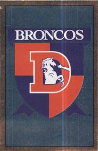 1990 Panini Stickers #50 Denver Broncos Crest Front