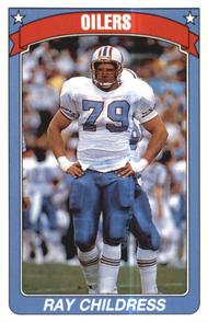 1990 Panini Stickers #57 Ray Childress Front