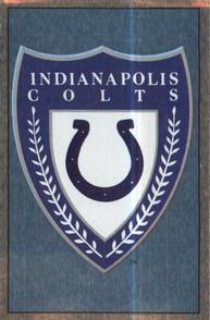 1990 Panini Stickers #76 Indianapolis Colts Crest Front