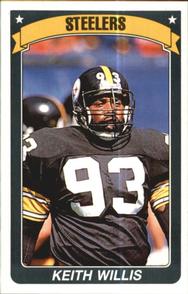 1990 Panini Stickers #146 Keith Willis Front