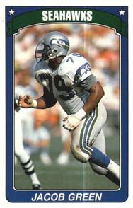 1990 Panini Stickers #179 Jacob Green Front