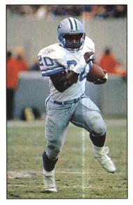 1990 Panini Stickers #208 Barry Sanders Front
