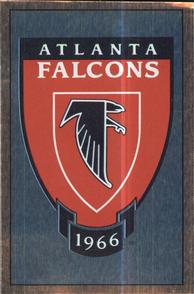 1990 Panini Stickers #209 Atlanta Falcons Crest Front
