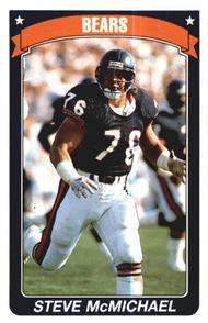 1990 Panini Stickers #226 Steve McMichael Front