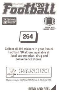 1990 Panini Stickers #264 Perry Kemp Back