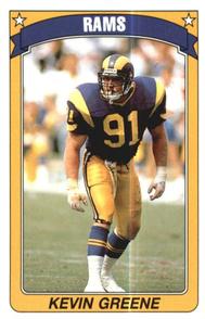 1990 Panini Stickers #277 Kevin Greene Front