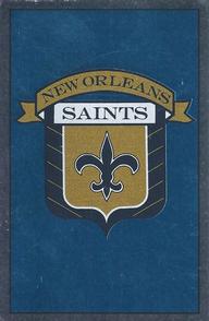 1990 Panini Stickers #308 New Orleans Saints Crest Front