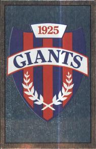 1990 Panini Stickers #313 New York Giants Crest Front