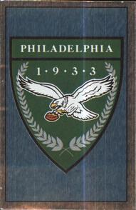 1990 Panini Stickers #334 Philadelphia Eagles Crest Front