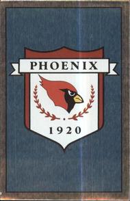 1990 Panini Stickers #339 Phoenix Cardinals Crest Front