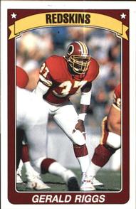 1990 Panini Stickers #385 Gerald Riggs Front