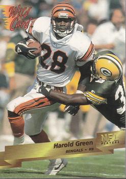 1993 Wild Card #23 Harold Green Front