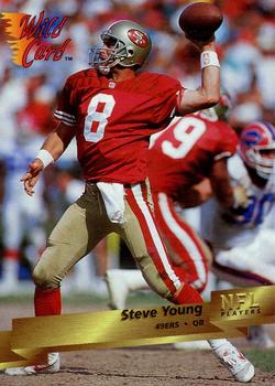 1993 Wild Card #2 Steve Young Front