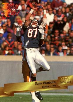 1993 Wild Card #15 Tom Waddle Front