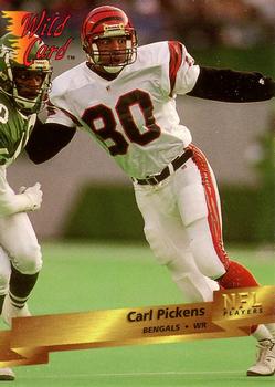 1993 Wild Card #21 Carl Pickens Front