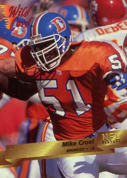 1993 Wild Card #38 Mike Croel Front