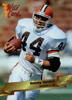 1993 Wild Card #41 Tommy Vardell Front