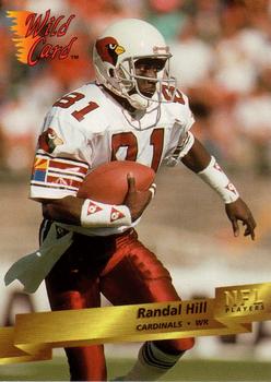 1993 Wild Card #55 Randal Hill Front