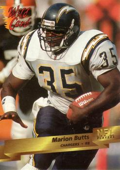 1993 Wild Card #58 Marion Butts Front