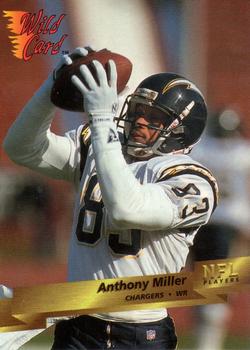 1993 Wild Card #59 Anthony Miller Front