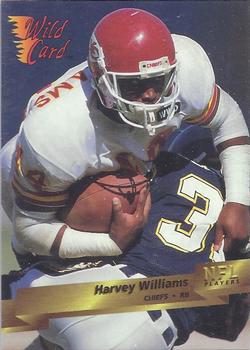 1993 Wild Card #73 Harvey Williams Front