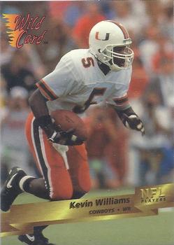 1993 Wild Card #85 Kevin Williams Front