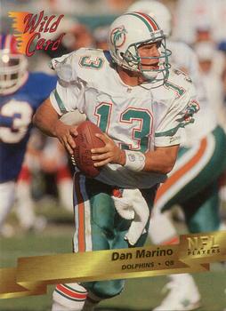 1993 Wild Card #90 Dan Marino Front