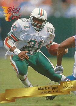 1993 Wild Card #95 Mark Higgs Front