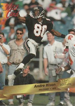 1993 Wild Card #102 Andre Rison Front