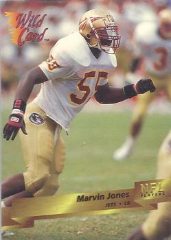 1993 Wild Card #118 Marvin Jones Front