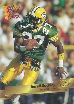 1993 Wild Card #133 Terrell Buckley Front