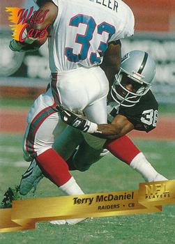 1993 Wild Card #149 Terry McDaniel Front