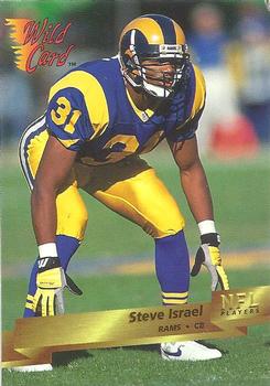 1993 Wild Card #158 Steve Israel Front