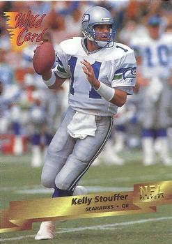 1993 Wild Card #178 Kelly Stouffer Front