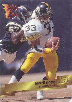 1993 Wild Card #183 Merril Hoge Front