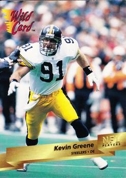 1993 Wild Card #222 Kevin Greene Front