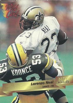 1993 Wild Card #248 Lorenzo Neal Front