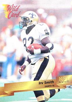 1993 Wild Card #255 Irv Smith Front