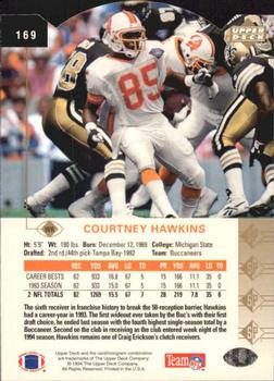 1994 SP - Die Cut #169 Courtney Hawkins Back