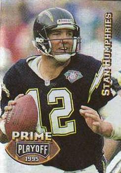 1995 Playoff Prime #10 Stan Humphries Front
