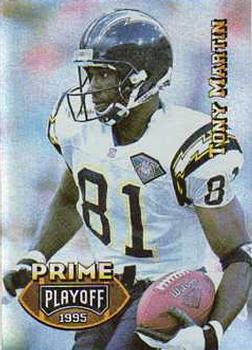 1995 Playoff Prime #132 Tony Martin Front