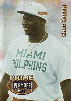 1995 Playoff Prime #137 Eric Green Front