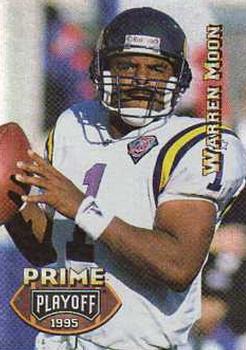 1995 Playoff Prime #23 Warren Moon Front