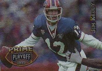 1995 Playoff Prime #29 Jim Kelly Front
