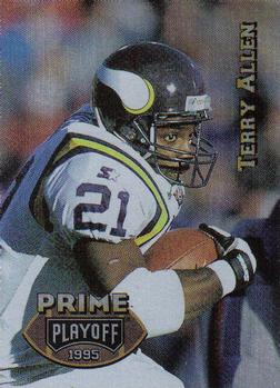 1995 Playoff Prime #76 Terry Allen Front
