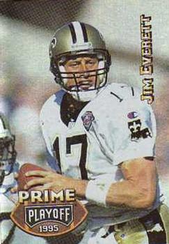 1995 Playoff Prime #77 Jim Everett Front