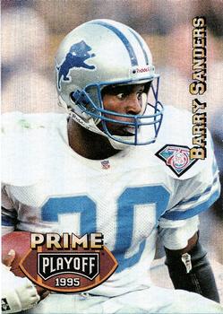 1995 Playoff Prime #20 Barry Sanders Front