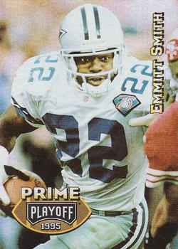 1995 Playoff Prime #22 Emmitt Smith Front